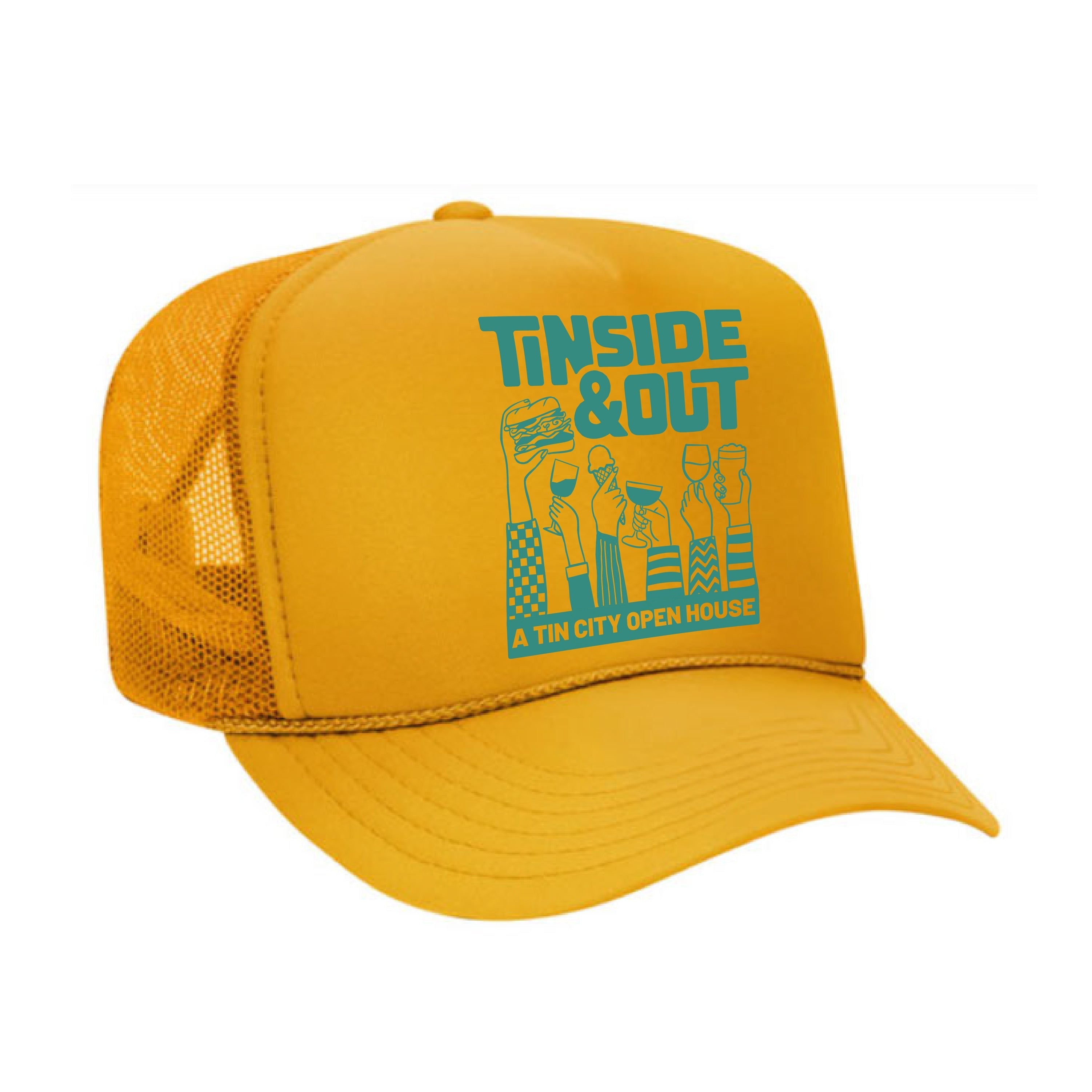 Golden TinSide Trucker Hat