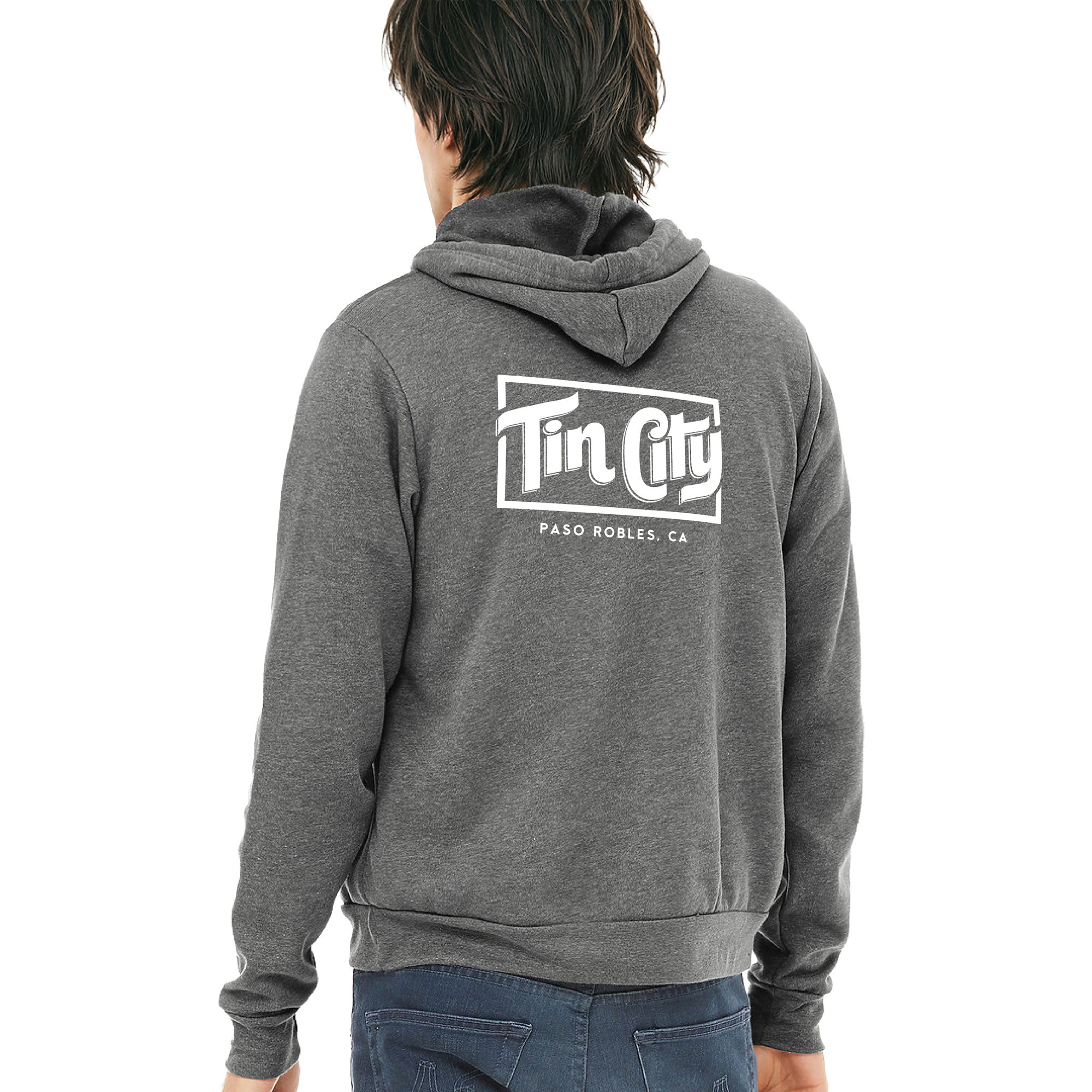 Tin City Sweatshirt | Logo - Grey
