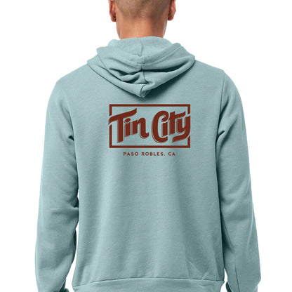 Tin City Sweatshirt | Logo - Blue